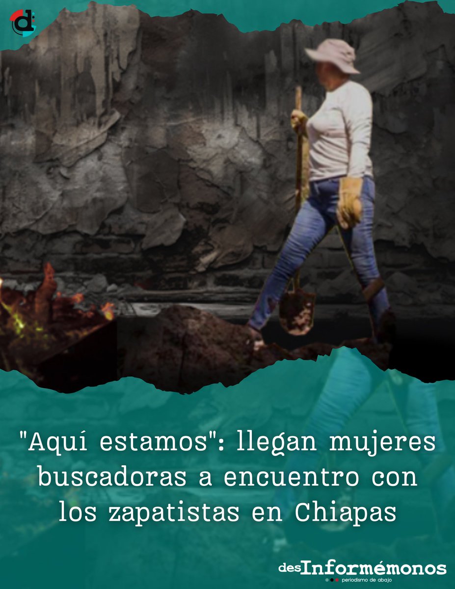 #EZLN ✊| "Hasta acá llegamos, hermanitas, hermanitos. No sabemos qué decirles, sólo que aquí estamos", dijeron las buscadoras de desaparecidos en México, durante su encuentro con las comunidades zapatistas en Chiapas, informó el Capitán Marcos EZLN. buff.ly/3B0qFs0