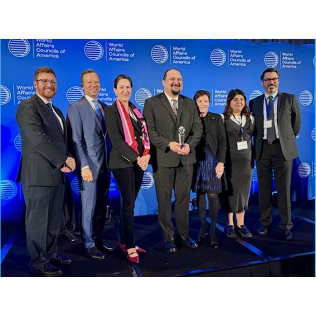 Congratulations to our friends at the World Affairs Council of San Antonio who have been named the 2024 Council of the Year at the World Affairs Councils of America (WACA) National Conference! A well-deserved honor.