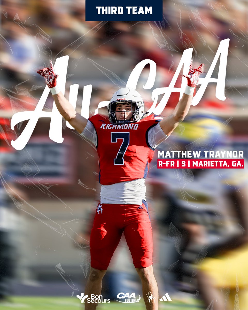 Richmond Spiders Football (@spiders_fb) on Twitter photo πππππΏ πππΌπ πΌππ-πΎπΌπΌ, <a href="/matthewdtraynor/">Matthew Traynor</a>!
#OneRichmond πππππΏ πππΌπ πΌππ-πΎπΌπΌ, <a href="/matthewdtraynor/">Matthew Traynor</a>!
#OneRichmond