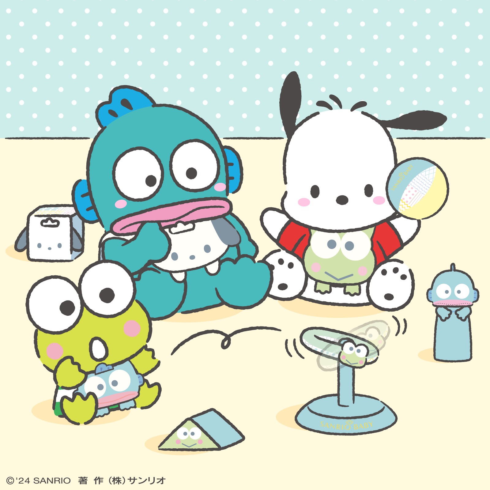 サンリオ　ポチャッコ　ハンギョドン　はぴだんぶい　プリン　けろっぴ　シナモン サンリオ ポチャッコ ハンギョドン はぴだんぶい プリン けろっ