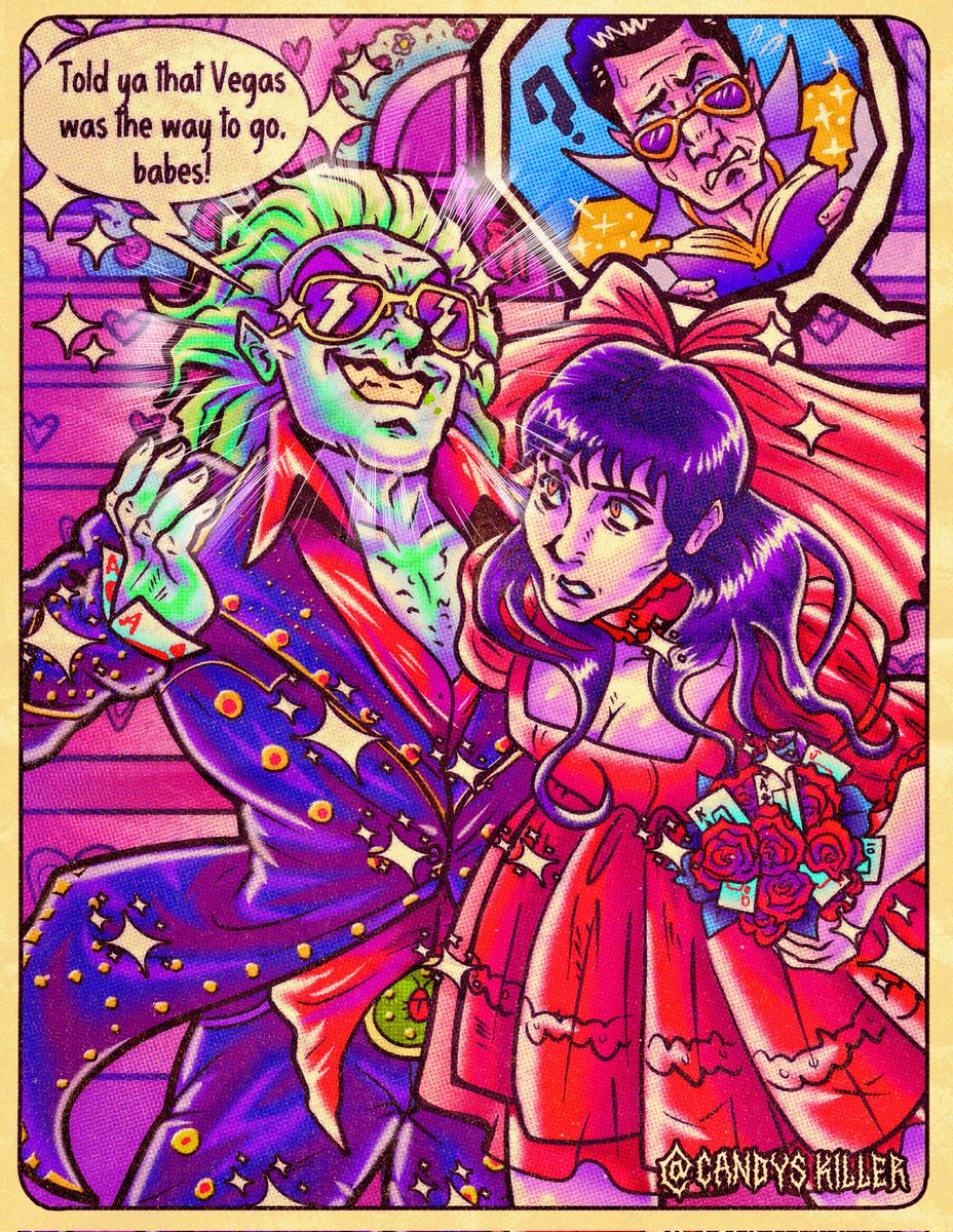 candys_killer's tweet image. $$$ LAS VEGAS WEDDING, FULL COLOR COMMISSION REQUESTED BY *zephyrus77 $$$
🟢 Commissions Open!!
#beetlejuice #beetlebabes #lydia #lydiadeetz #beetlejuicebeetlejuice #commissionsopen #commission #artcommission #lasvegas