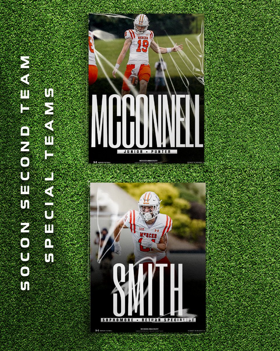 All-SoCon Second Team Special Teams 🤝🏆