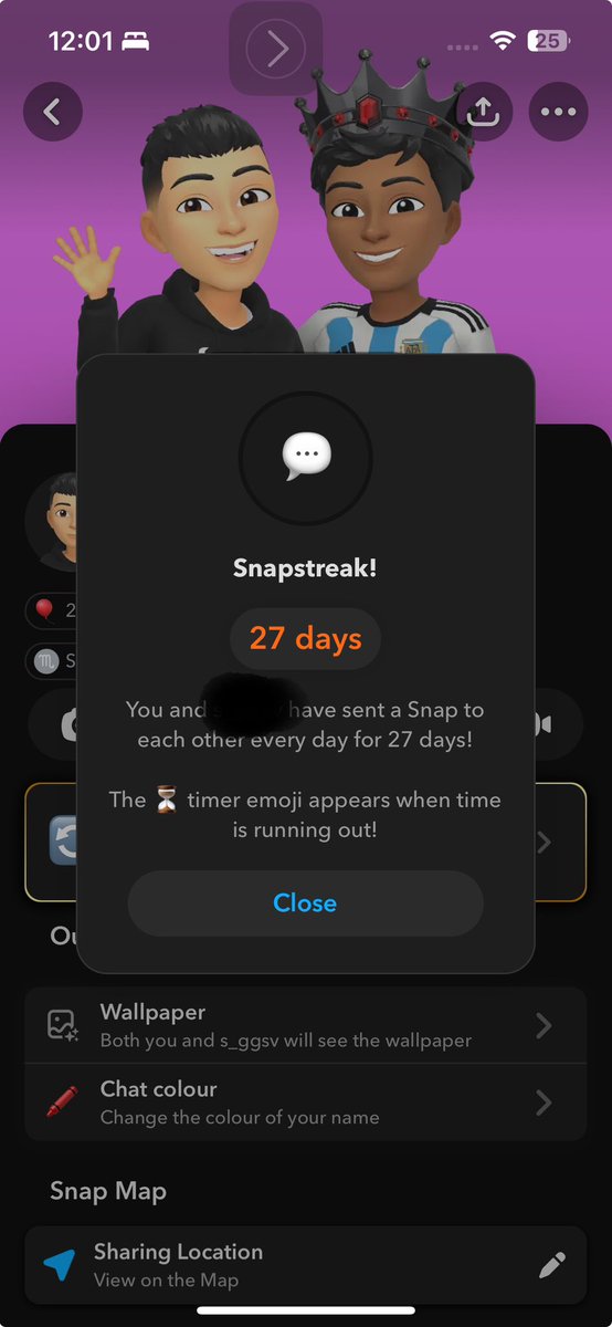 Do you have a higher streak, than me?       .#streak  #Snapchat