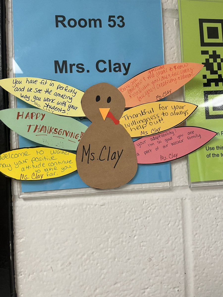 Our principal, assistant principal and instructional coach made their staff feel so appreciated these two days before Thanksgiving break. We are so THANKFUL for Dr. Keoneker, Mrs. Wiggs and Dr. Pendino 🥧🦃