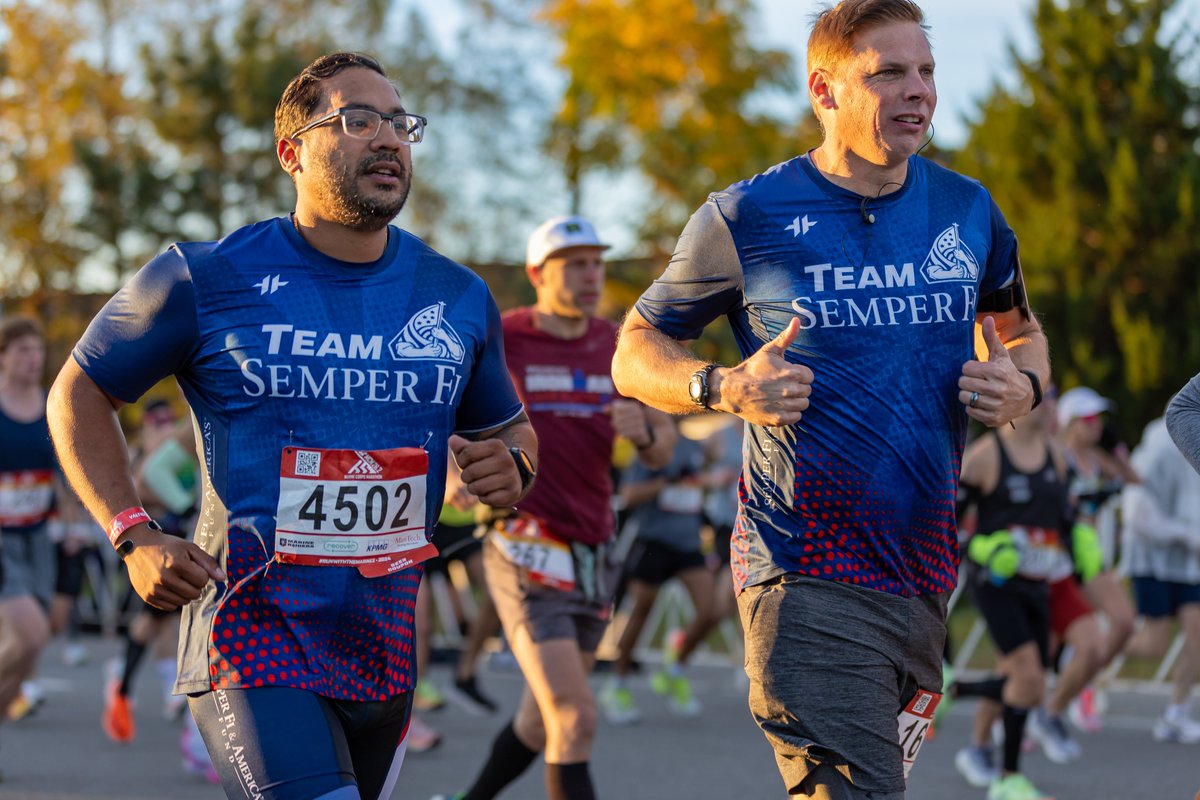 SemperFiFund's tweet photo. We can’t believe it’s already been a month since Marine Corps Marathon 2024!
It’s the people who make it unforgettable! Huge thanks to our volunteers, families, and supporters who made marathon weekend truly special. Your spirit keeps us going! #MCM24 #FundFamily https://t.co/0uuBadFw8W