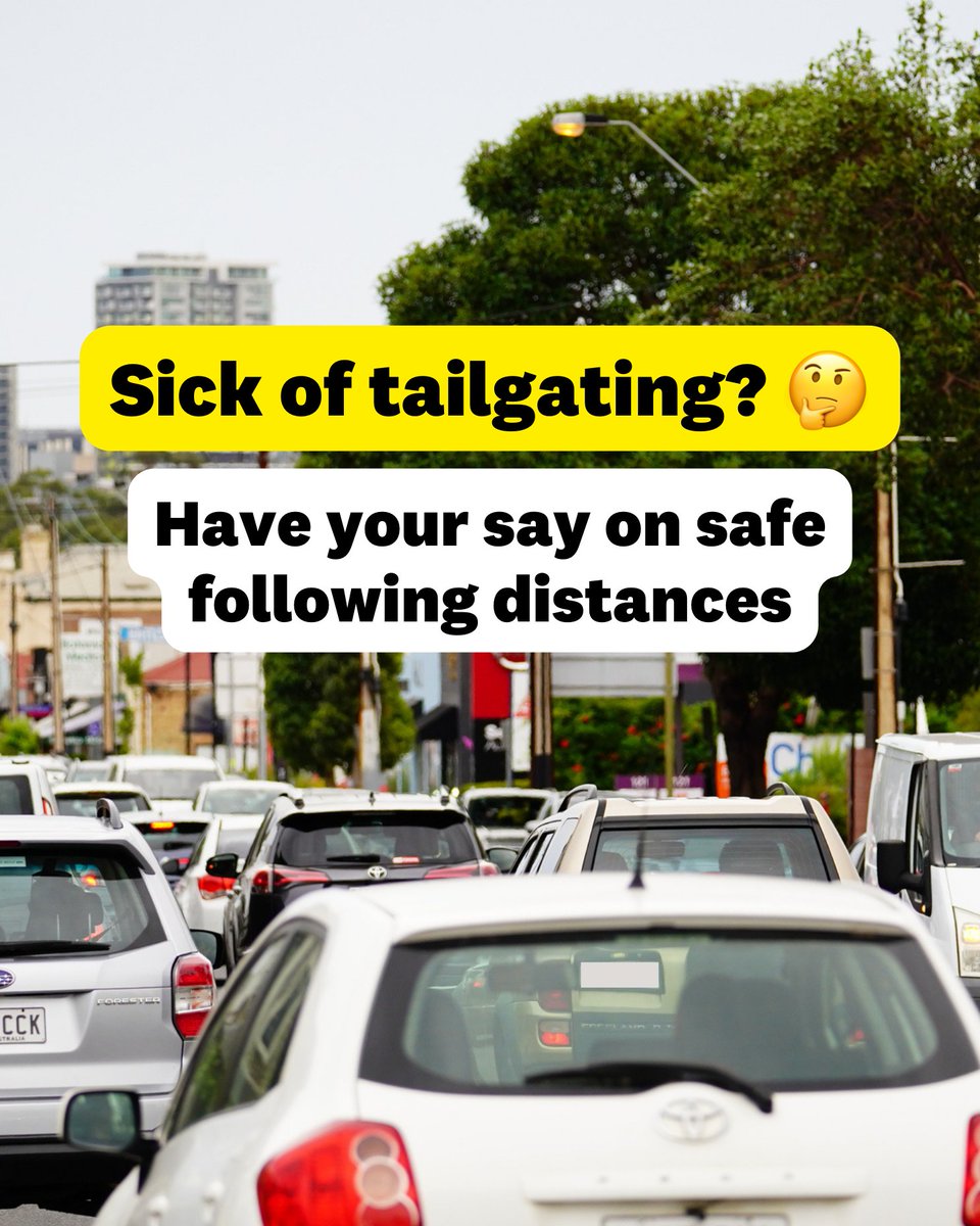 RAAofSA's tweet photo. Our friends over at the @NRSPPaus are researching Australia’s understanding of safe following distances and its impact on driving 🙌 

If you’re over 18 and hold a valid driver’s licence, take the survey for a chance to win 1 of 4 $100 gift vouchers: https://t.co/PF4cIfMRVM https://t.co/MQciKg02Lm