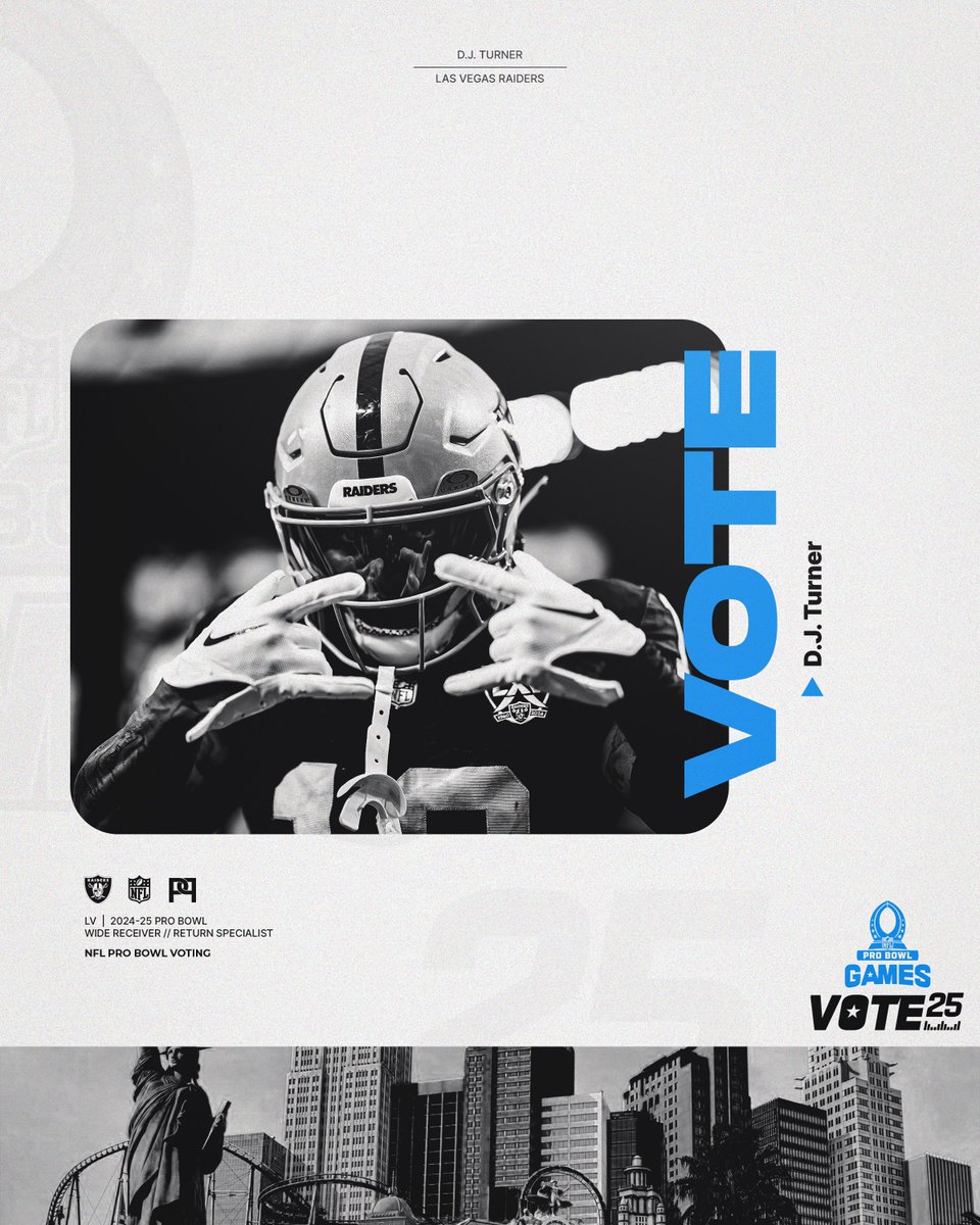 #ProBowlVote + <a href="/_DjTurner1/">DJ</a> 

🔗: nfl.com/pro-bowl-games…