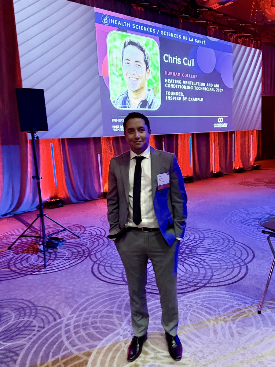 Didn’t win the Premier’s Award last night but out of over 2 million potential candidates, being 1 out of 123 who were nominated by their alma mater was very special to me. 

Special thank you to <a href="/durhamcollege/">Durham College</a> for all of the support and nomination for this special honour.