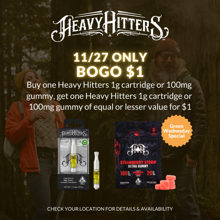 ASHESociety's tweet image. Green Wednesday is almost here!🌿 Enjoy these limited-time BOGO deals and elevate your vape game💨 #Cannabisdeals #vape #cartridge #BOGO