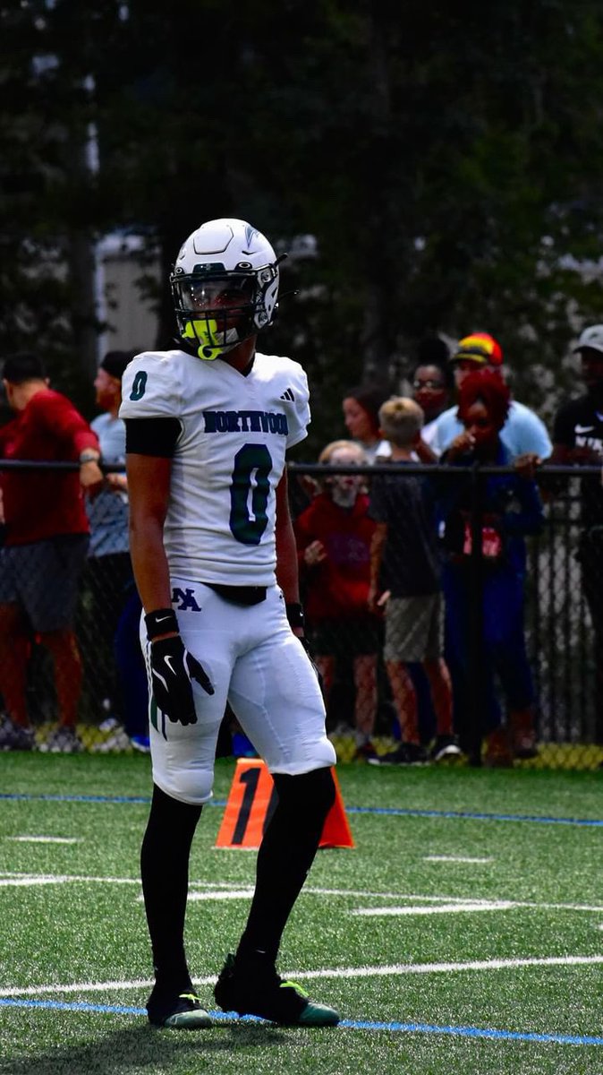 Blessed to be selected 1st team All-state &amp; play in the North, South Future All star game! <a href="/CoachFBWaters/">Johnny Waters</a> <a href="/NA_Chargers_FB/">Northwood Academy Football</a>
