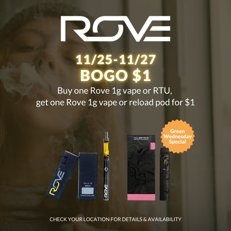 ASHESociety's tweet image. Green Wednesday is almost here!🌿 Enjoy these limited-time BOGO deals and elevate your vape game💨 #Cannabisdeals #vape #cartridge #BOGO