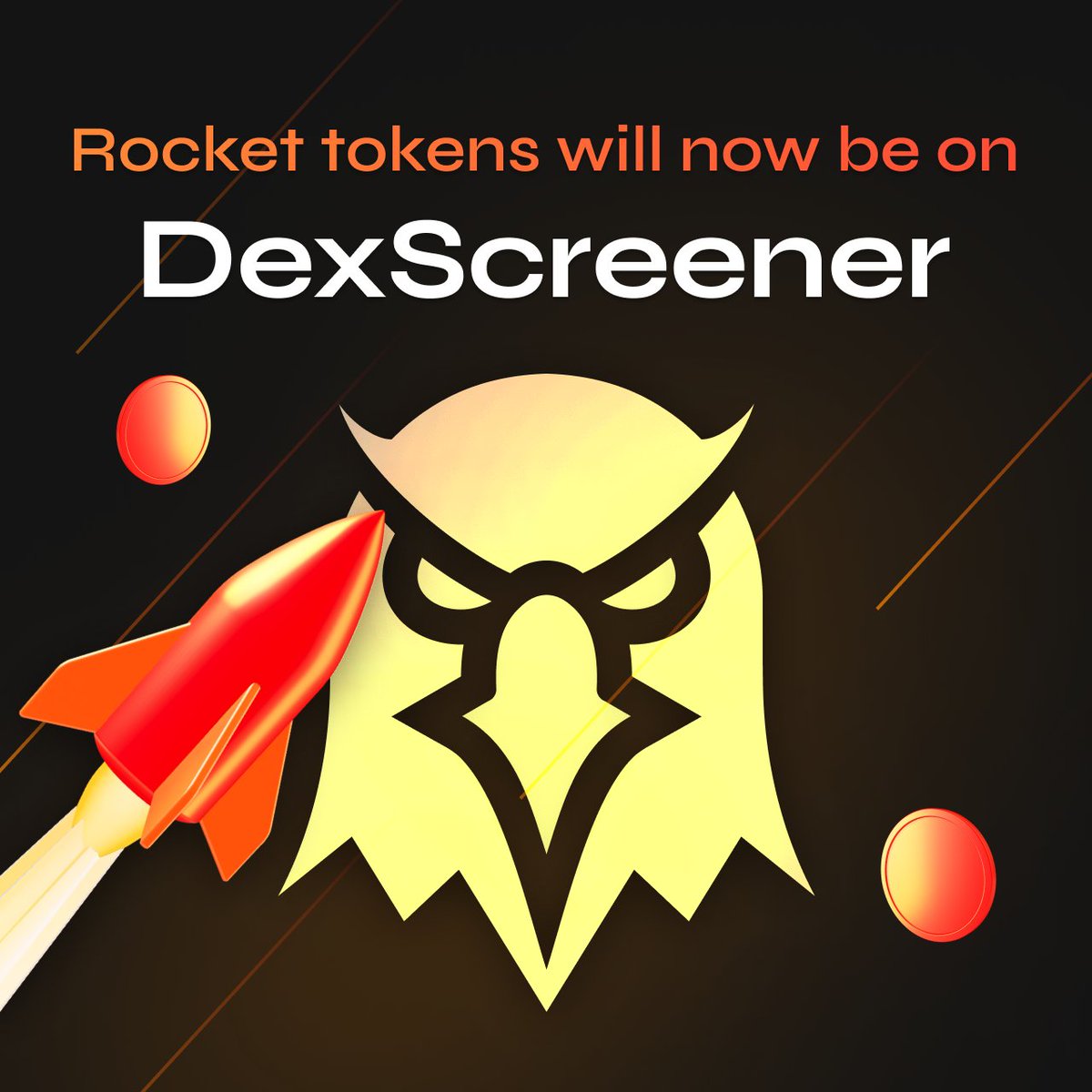 launchonrocket's tweet image. All tokens launched on Rocket will now appear on Dexscreener immediately 🔥

Launch tokens on Cardano with ease on Rocket:

✅Create a token in 30 seconds
✅Fixed price during pre-launch phase
✅Automatic $ADA Refunds if launch fails
