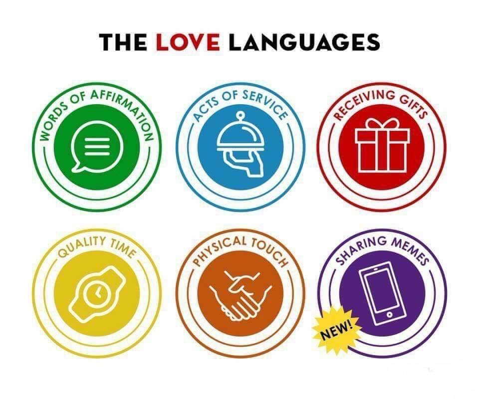 Sharing memes is definitely my love language 😆