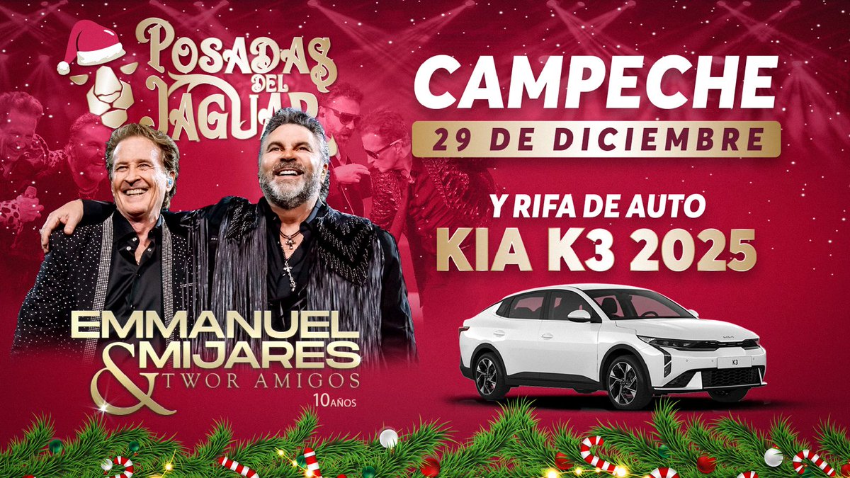 Esta es la cartelera de las Posadas del Jaguar!