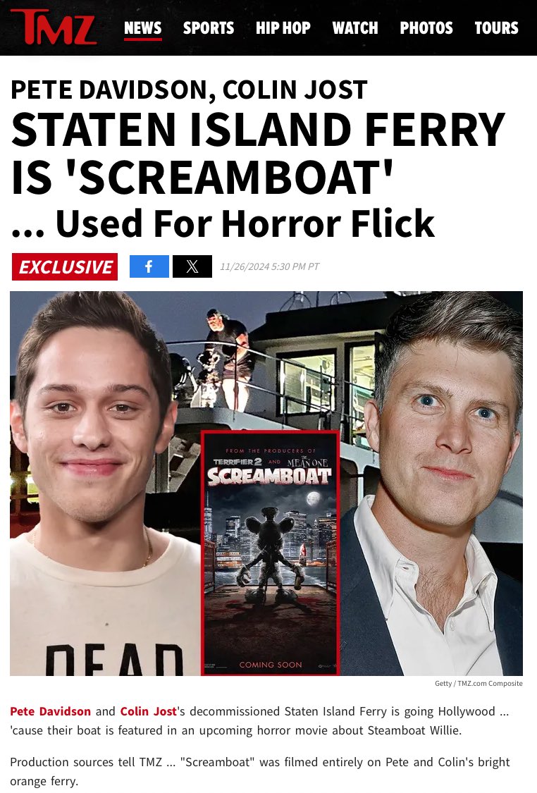 ALL ABOARD… #Screamboat