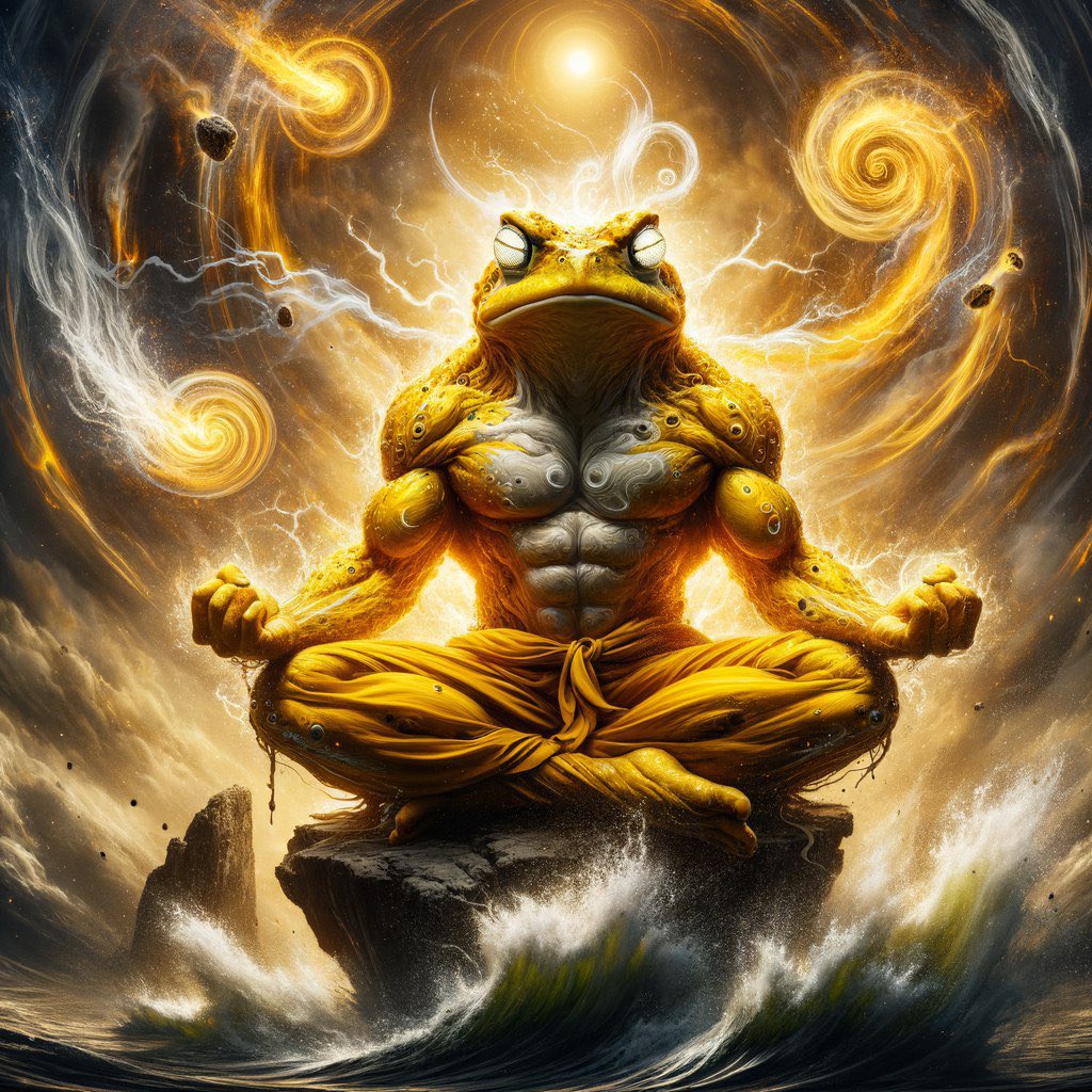 Veni30x's tweet image. You are the force of nature, unstoppable and untamed. $Turbo charge your vision, crush every barrier, and leap beyond limits. This is your moment seize it, own it, and revolutionize everything. The future is yours. Jump in and take it!

#TurboToadToken #TurboArmy 
#digitalart