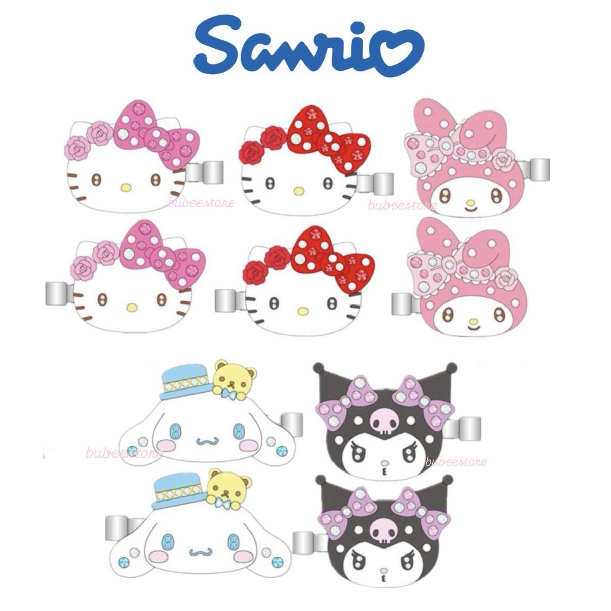 bubeestore's tweet photo. 📢 กิ๊บเพชร sanrio คอลใหม่เดือน 12 ทางร้านได้โควต้าจากซัพมาเยอะมากๆค่า ทุกลายเลยย เดี๋ยวมาลงให้กดใน shopee ก่อนนะคะ จัดส่งในไทยช่วงกลางธันวา ราคาหลังใช้โค้ดลดแล้วเหลือไม่ถึงคู่ละ 300.- ช่วงค่ำลงลิ้งค์ให้นะคะ 🥰

#ตลาดนัดsanrio #ตลาดนัดซานริโอ้ https://t.co/KMIiZbvhma