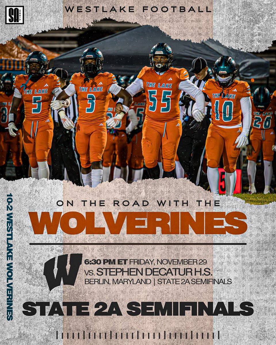 We get 1 more time to show our brand of football to the state. Let's go Wolverines