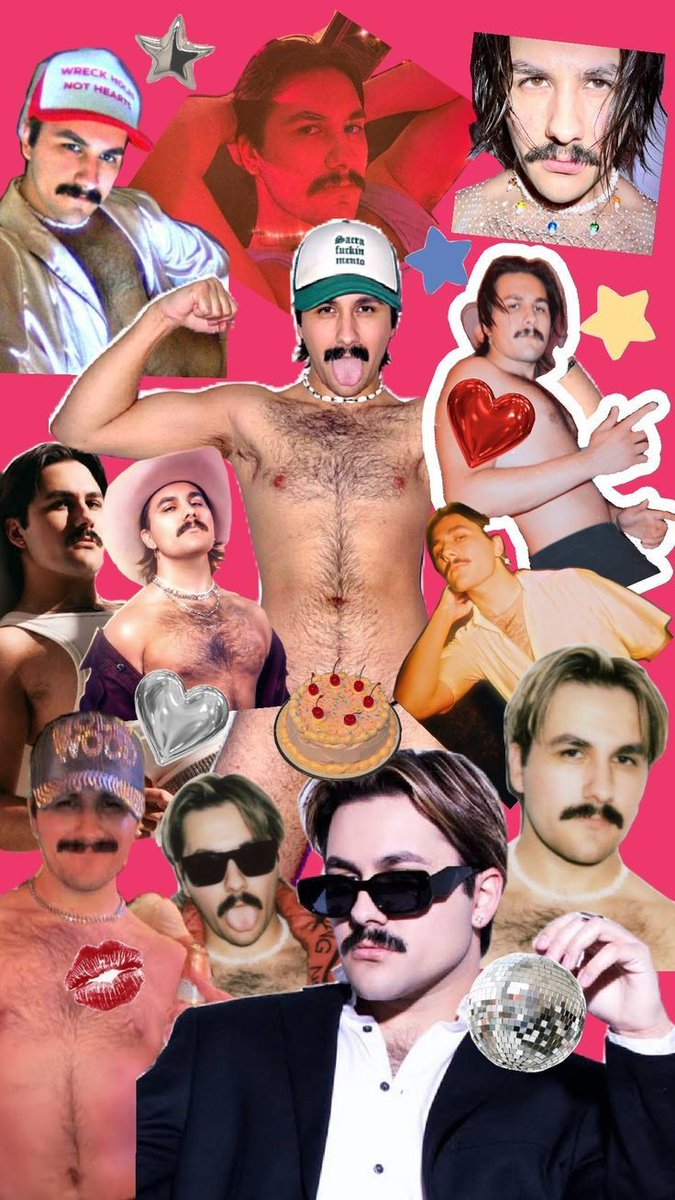 Xizarjo's tweet photo. HAPPY BIRTHDAY to the hottest, MOST TALENTED, an ICON, BEAT MUSTACHE, BEST POP MALE ARTIST OF THE CENTURY @stachepapi MICHAEL PAPI MEDRANO 🎂🎂😍😍😍😍😍❤️‍🔥✨✨🫦💖🥳🥳🥳🥳🥳🥳 https://t.co/uvQ2XmzHwK
