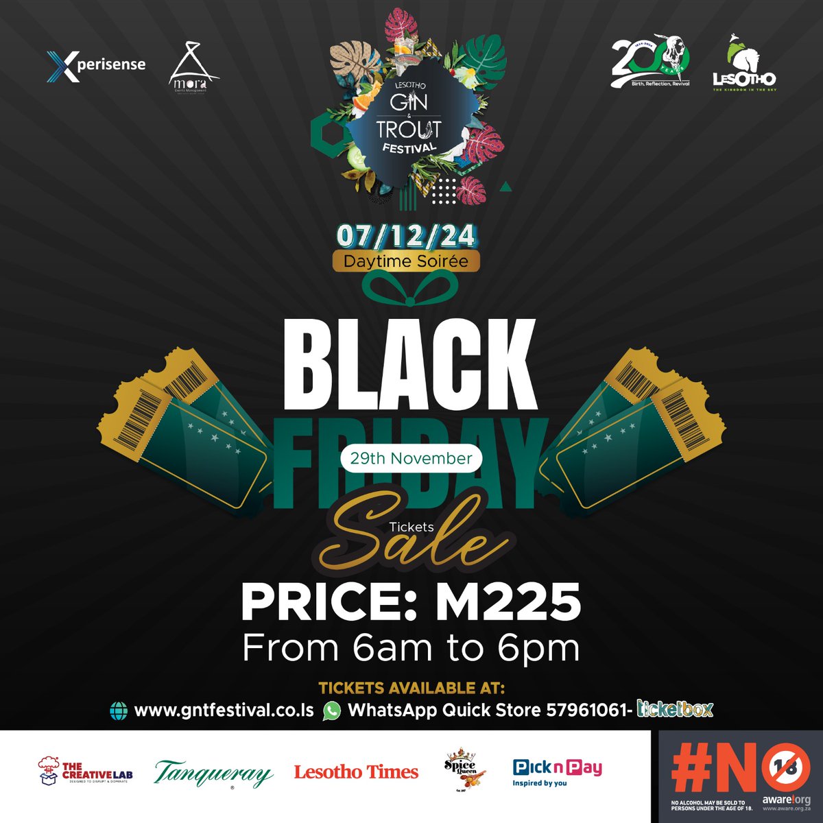 Lesotho Gin & Trout Festival tweet media