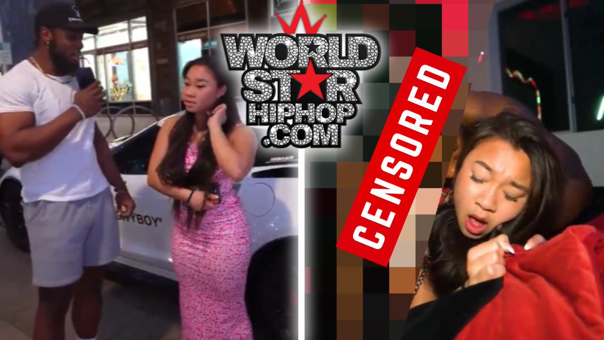 WORLDSTAR's tweet photo. Asian Woman Tells Street Interviewer Her Fantasy Is “BBC”… Next Thing You Know, Host Cut The Interview Short And Took Her Straight To His Room!
https://t.co/ErIkwmhuDw https://t.co/TuQIdv8G5a