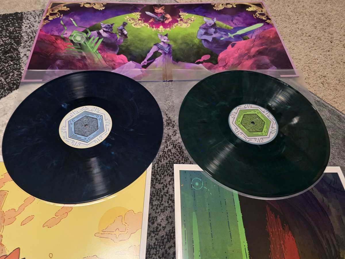 TheFloofDragon's tweet photo. Holy heck it finally arrived! I've been waiting for a year and a half for the Tunic soundtrack and it's so much better than I could have imagined! ~

Tunic is my favourite game of all time, i'm so happy to be able to add this to my collection!

@tunicgame

#tunic #tunicgame https://t.co/SdJn1gZ0YQ
