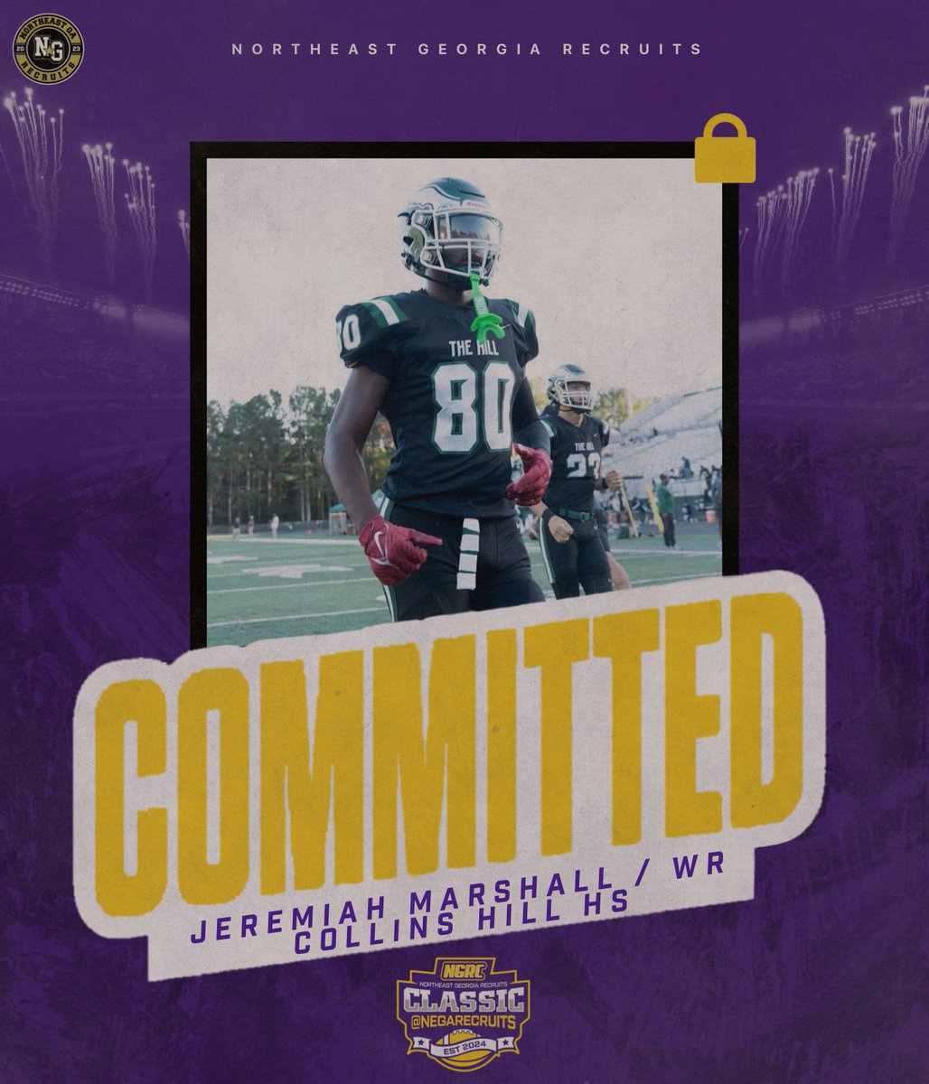 Northeast Georgia Recruits (@negarecruits) on Twitter photo 🔒 LOCKED IN 🔒
📲 <a href="/jeremiahm_4/">Jeremiah Marshall</a>
has OFFICIALLY COMMITTED to play in the 2024 Northeast Georgia Recruits Classic (NGRC) on December 21-22, 2024! 🔒 LOCKED IN 🔒
📲 <a href="/jeremiahm_4/">Jeremiah Marshall</a>
has OFFICIALLY COMMITTED to play in the 2024 Northeast Georgia Recruits Classic (NGRC) on December 21-22, 2024!