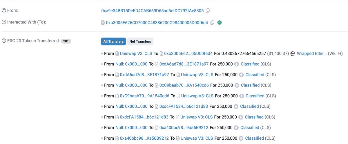 TenArmorAlert's tweet image. 🚨TenArmor Security Alert🚨

Our system has detected multiple suspicious undergoing attacks targeting #Mintable #CLS @mintable_app on #ETH, resulting in an estimated loss of at least several tens of thousands of $ so far.

We have reached out to the project team but have yet to
