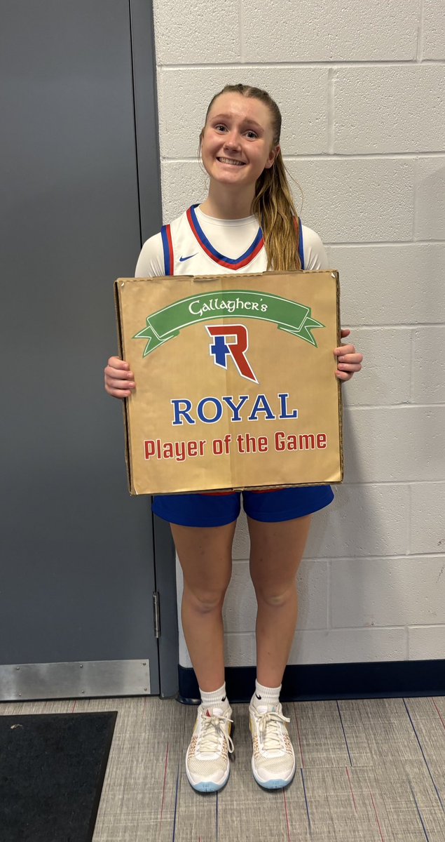 Junior Catie Rosko is tonight’s Gallagher's Pub &amp; Eatery Player of the Game!