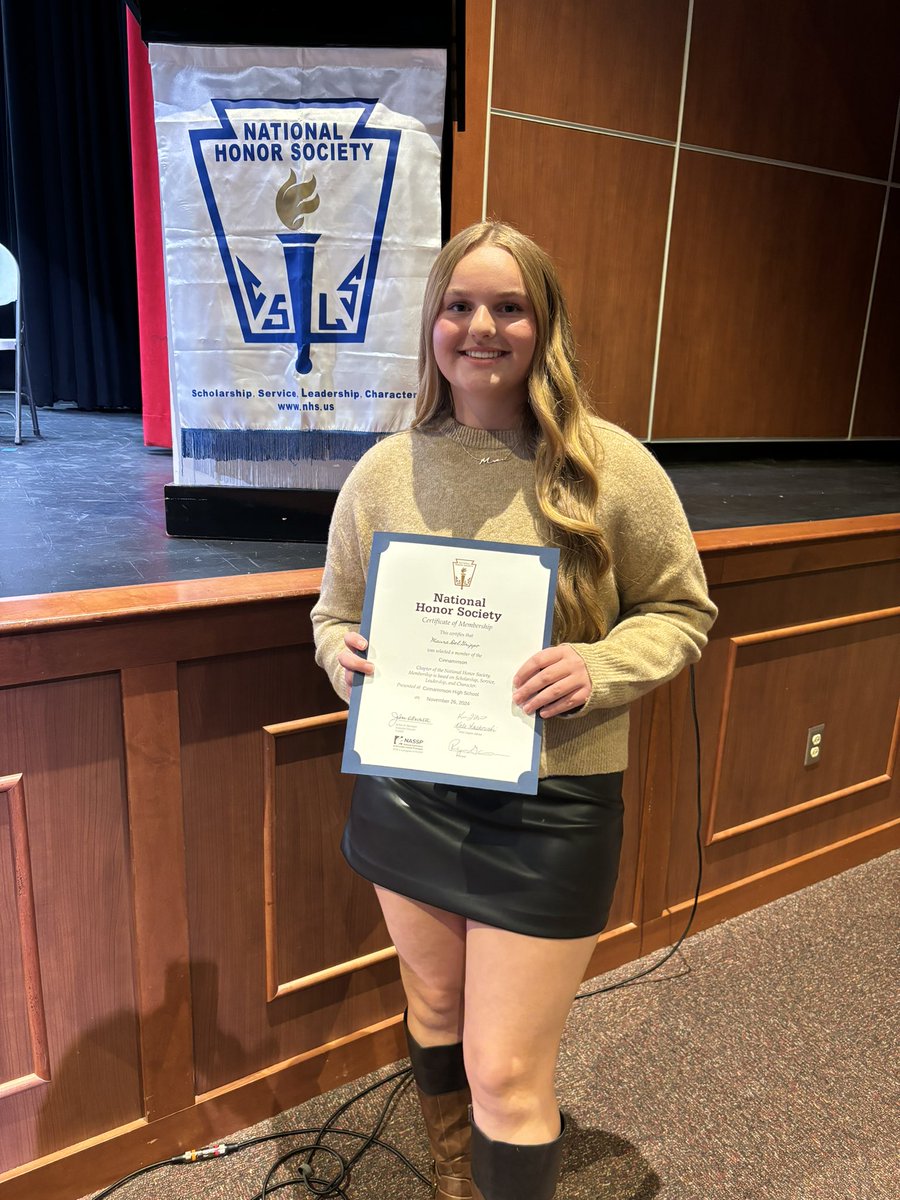 National Honor Society induction 📚✏️ <a href="/HFU_Softball/">Holy Family U Softball</a> <a href="/OutlawsGold/">Outlaws Gold / Skelly</a>