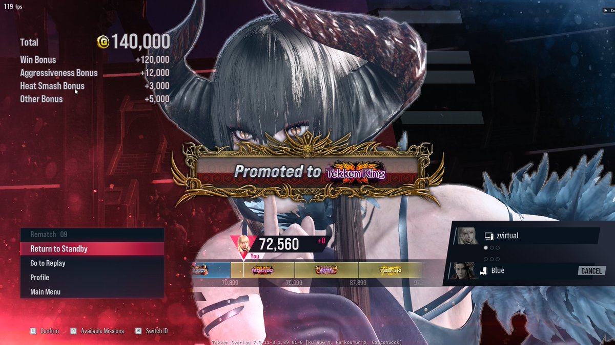 Fastest_EU's tweet image. hit tekken king with lili !