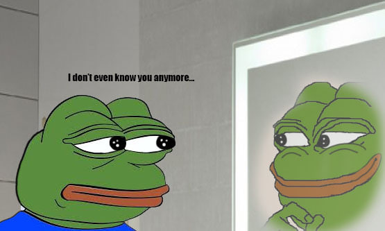 FrogInMeSolana's tweet photo. Lookin’ at the mirror and seeing that #FROGINME glow-up. https://t.co/nq29IPJJIf