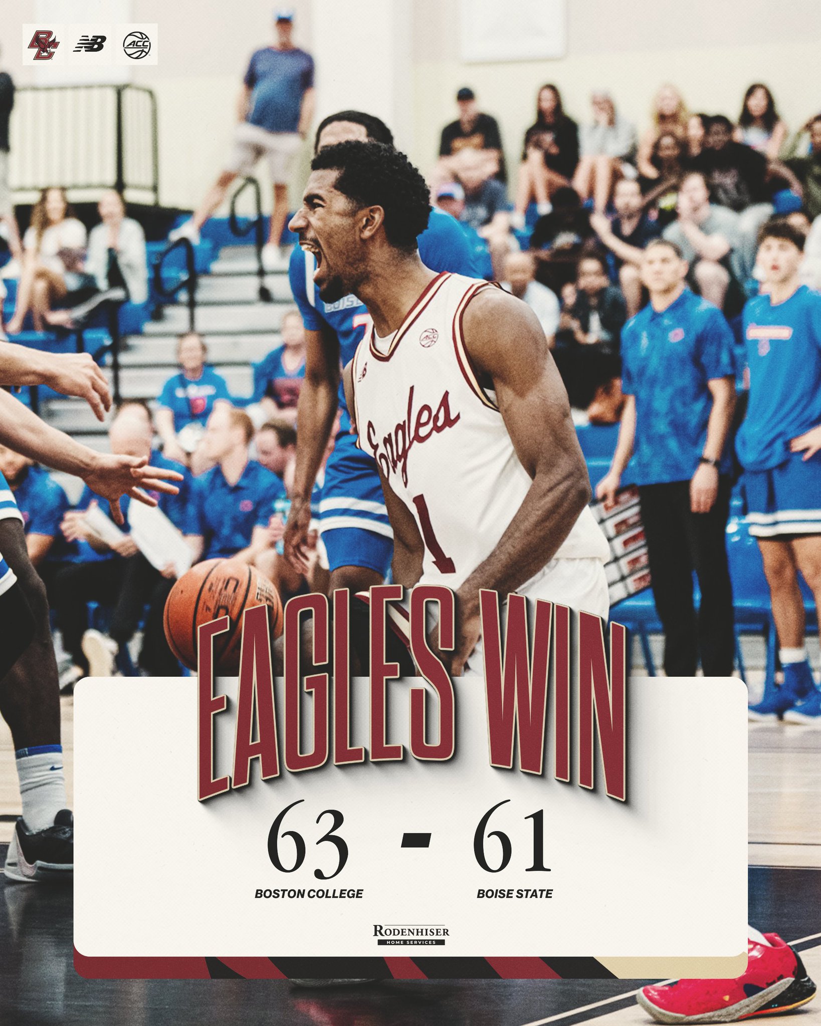 BC Men s Basketball on X TROPHY TIME Eagles win a classic at the CaymanClassic https t qrhagLOVqr X