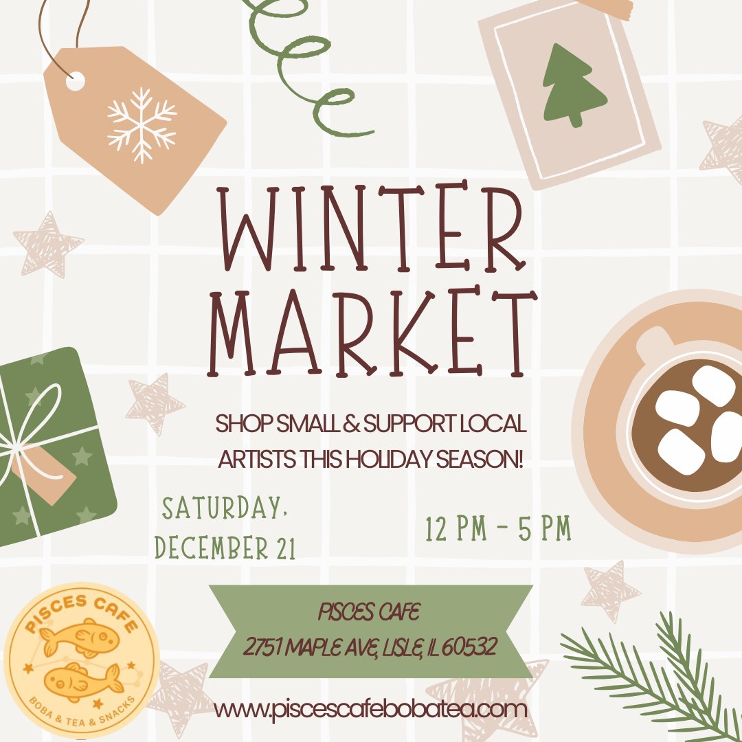 ☃️ Upcoming Events! ☃️

TIME FOR THE FESTIVE SEASON!!! 👀 Here's where I'll be for the month of December! 🎁🎄  Hope to see you at any of these events! ☺️👍🏻