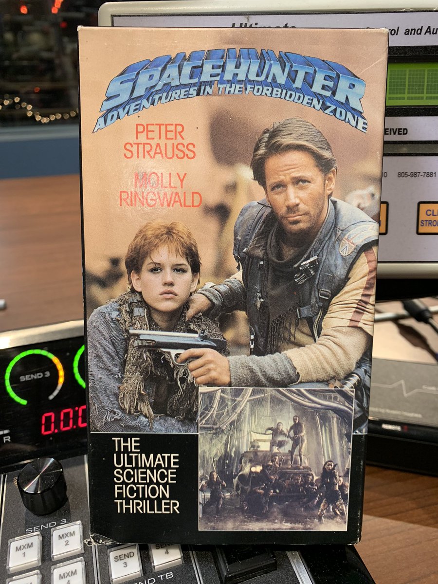 Geek To Me Radio (@geektomeradio) on Twitter photo I was at a convention last weekend and look what I found in a bin of VHS tapes… it’s <a href="/colinmochrie/">Colin Mochrie</a>’s very first speaking role - ‘Spacehunter: Adventures in The Forbidden Zone’!! Obviously I HAD to buy it!!!
.
(Listen to him discuss it here: youtu.be/NofuQoSqyjE?si… ) I was at a convention last weekend and look what I found in a bin of VHS tapes… it’s <a href="/colinmochrie/">Colin Mochrie</a>’s very first speaking role - ‘Spacehunter: Adventures in The Forbidden Zone’!! Obviously I HAD to buy it!!!
.
(Listen to him discuss it here: youtu.be/NofuQoSqyjE?si… )