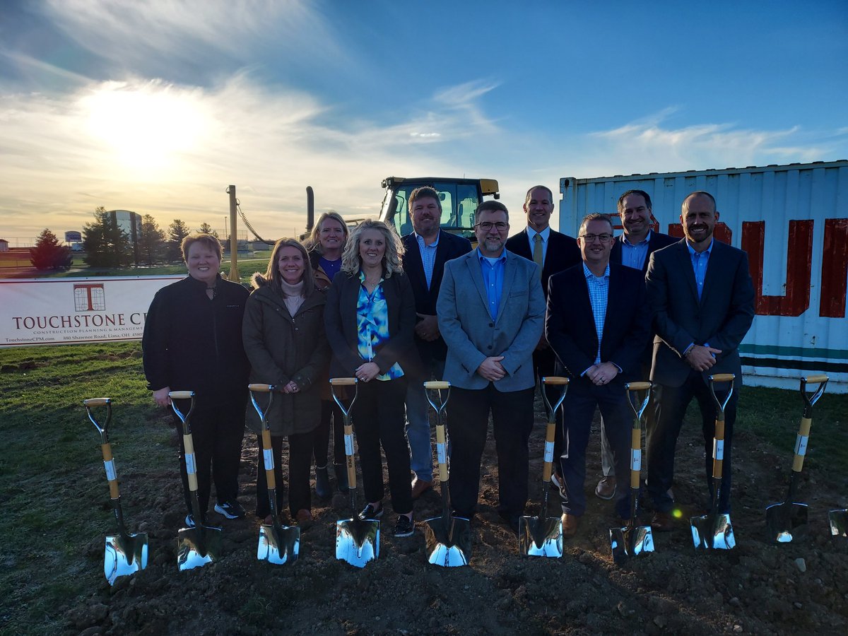We have a lot to be thankful for heading into Thanksgiving. We broke ground today on the middle school project, and we are very appreciative of the ML community. Garmann Miller and Touchstone have been extremely service oriented, guiding us through the process.