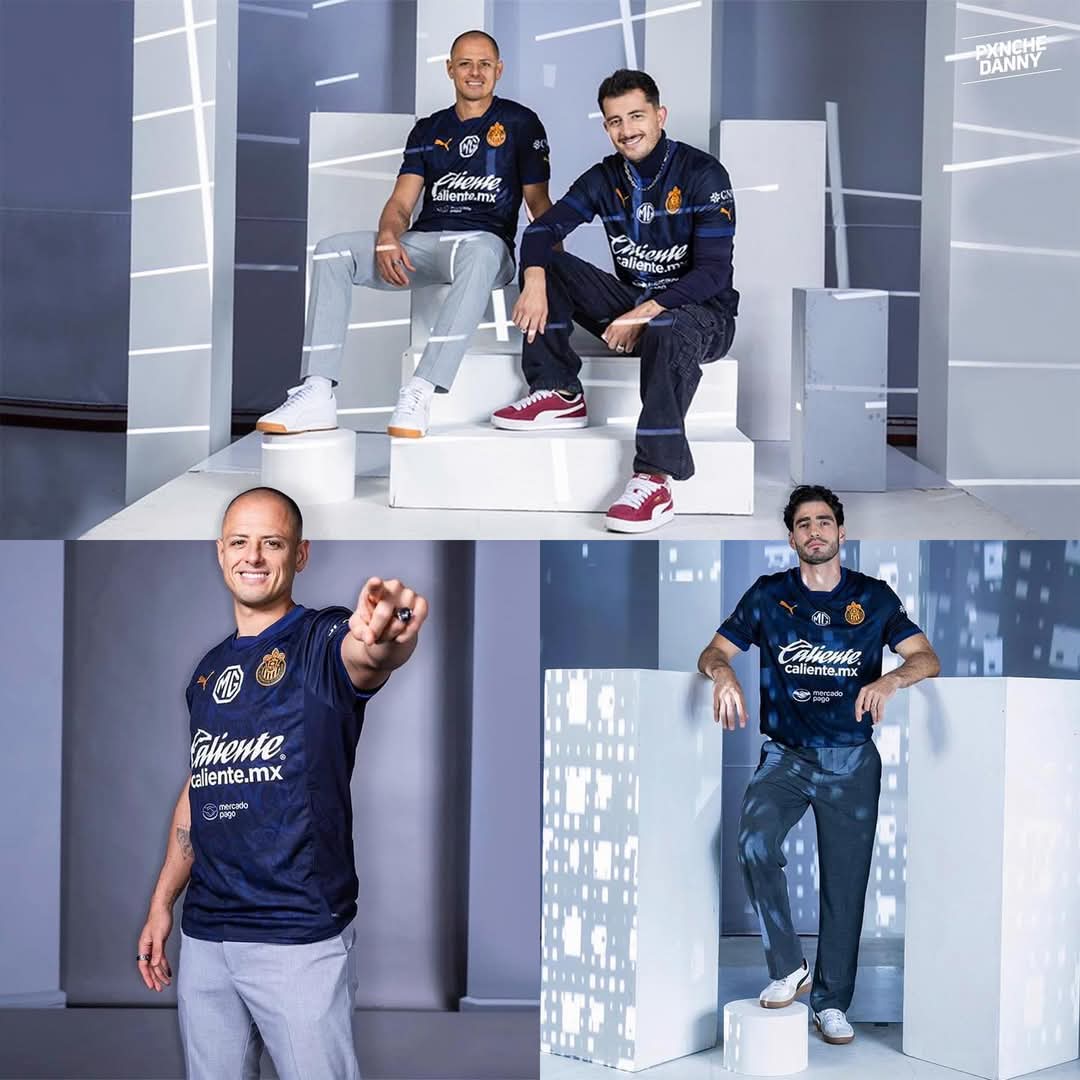 MG mandó a hacer su logo mas grande en la playera del Chicharito. 🤣🤣🤣