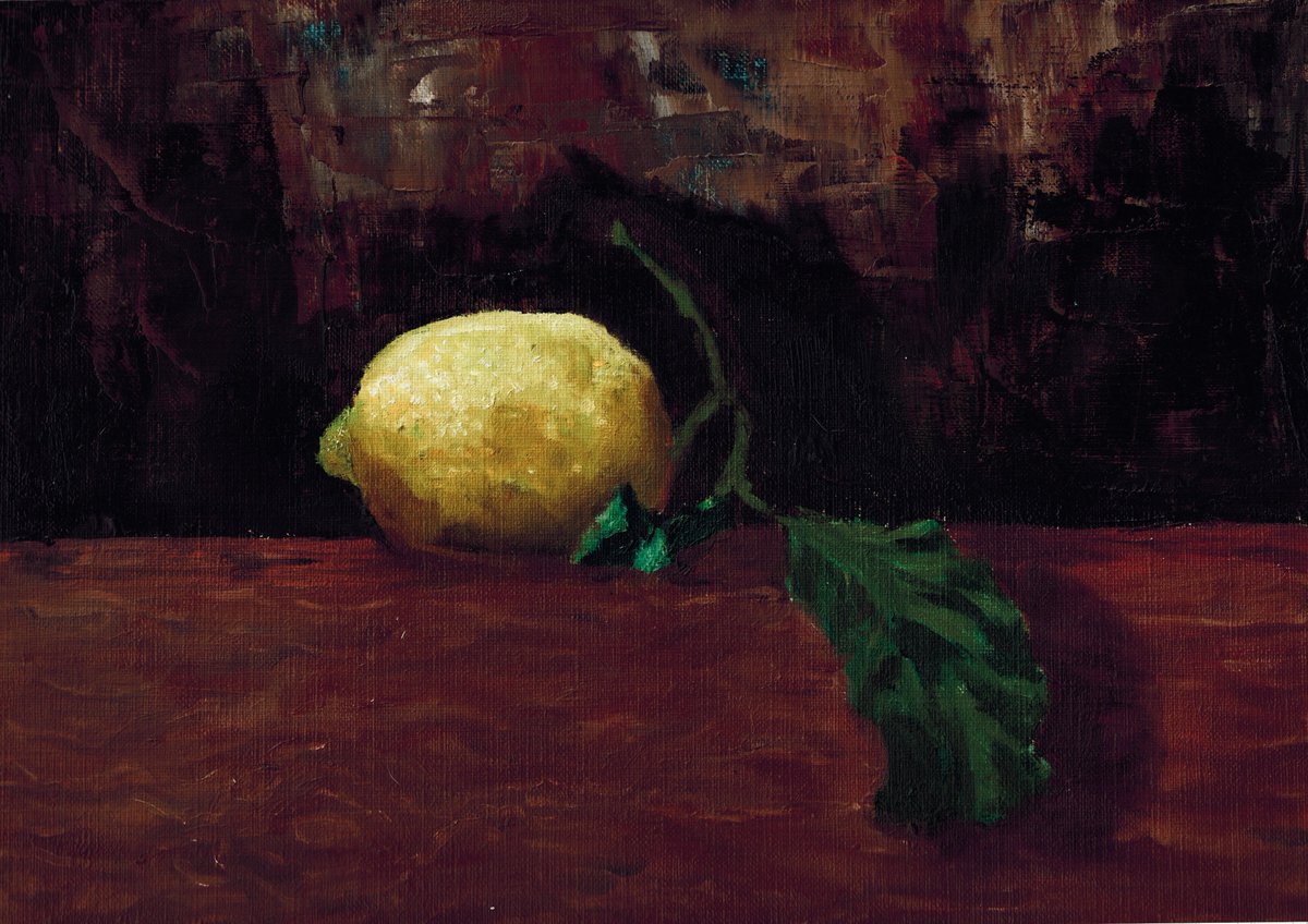 Lemon | Oil Painting

This took me around eleven hours.