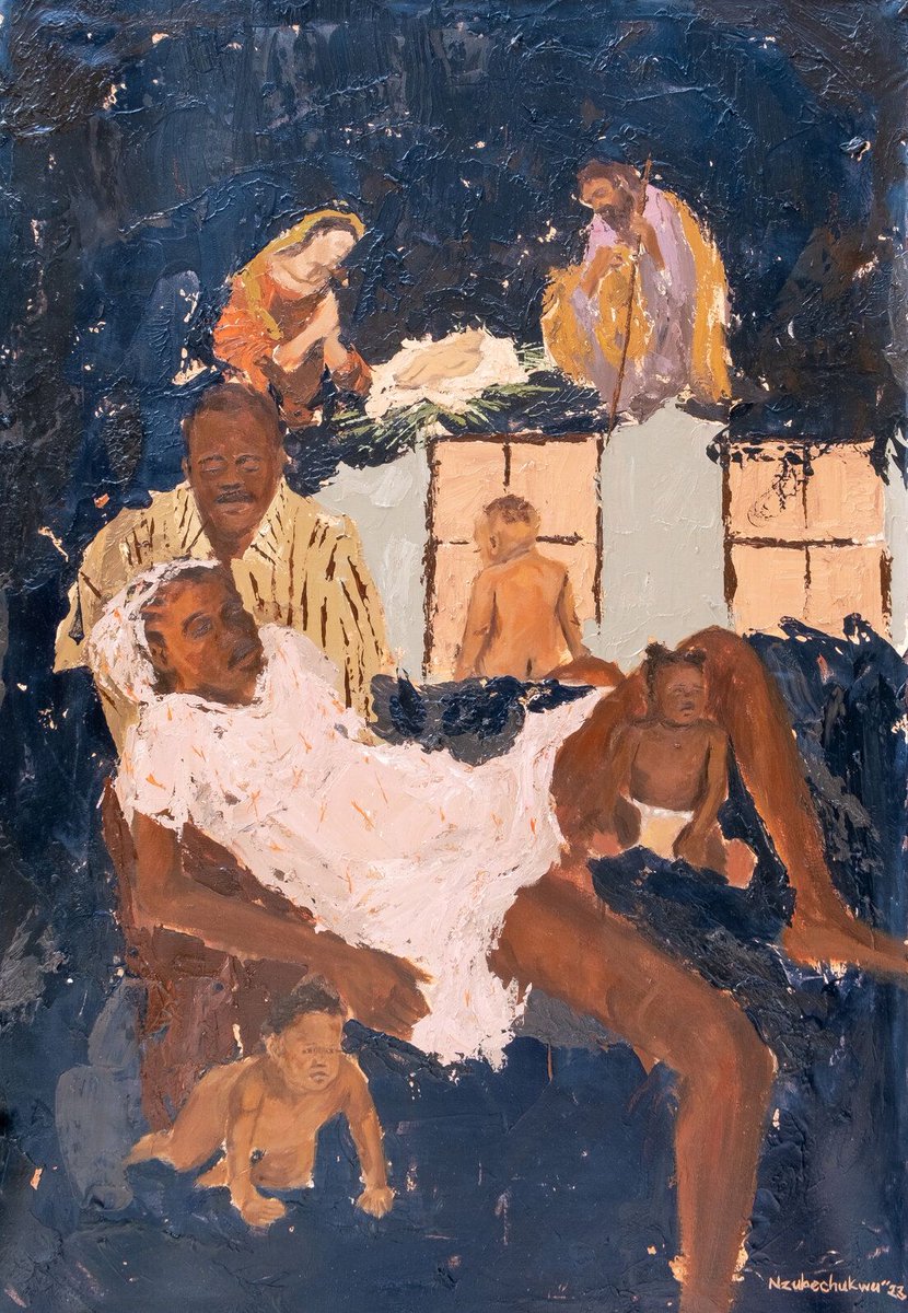 THE NATIVITY, Ozoemena Nzubechukwu, 2023
