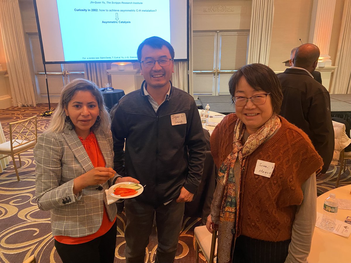 North Jersey ACS_Organic Topical Group (@njacs_otg) on Twitter photo Congratulations again to Prof. Jin-Quan Yu from
<a href="/scrippsresearch/">Scripps Research</a>, the 2024 <a href="/NJACS_OTG/">North Jersey ACS_Organic Topical Group</a> Award for Creativity in Molecular Design and Synthesis winner! Thank you to all our speakers and sponsors, <a href="/bmsnews/">Bristol Myers Squibb</a>, <a href="/Merck/">Merck</a>, <a href="/AcsJersey/">North Jersey ACS</a>, and <a href="/ACSorganic/">ACS Organic Division</a>!
<a href="/YulabJin/">Yulab</a> <a href="/EngleLab/">Engle Lab</a> <a href="/Giri_Research/">Ramesh Giri (रमेश गिरी)</a> Congratulations again to Prof. Jin-Quan Yu from
<a href="/scrippsresearch/">Scripps Research</a>, the 2024 <a href="/NJACS_OTG/">North Jersey ACS_Organic Topical Group</a> Award for Creativity in Molecular Design and Synthesis winner! Thank you to all our speakers and sponsors, <a href="/bmsnews/">Bristol Myers Squibb</a>, <a href="/Merck/">Merck</a>, <a href="/AcsJersey/">North Jersey ACS</a>, and <a href="/ACSorganic/">ACS Organic Division</a>!
<a href="/YulabJin/">Yulab</a> <a href="/EngleLab/">Engle Lab</a> <a href="/Giri_Research/">Ramesh Giri (रमेश गिरी)</a>