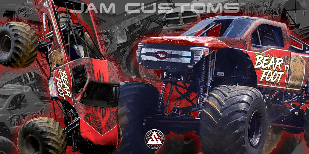 JamCustoms27's tweet photo. Bearfoot Monster Truck - Jam Customs 
#MonsterTruck
#Ford https://t.co/zxcsN8HtLB