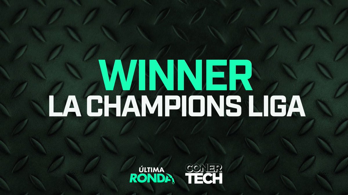 UltimaRonda's tweet photo. 👏HAY GANADOR👏
Los chicos de #LaChampionsLiga se alzan vencedores 2-1 en este SHOWMATCH de #CONERTECH ante @GoDustyRoots.
Un BO3 muy entretenido con grandes highlights en todos los mapas🔥 https://t.co/5DgQaGFqP6