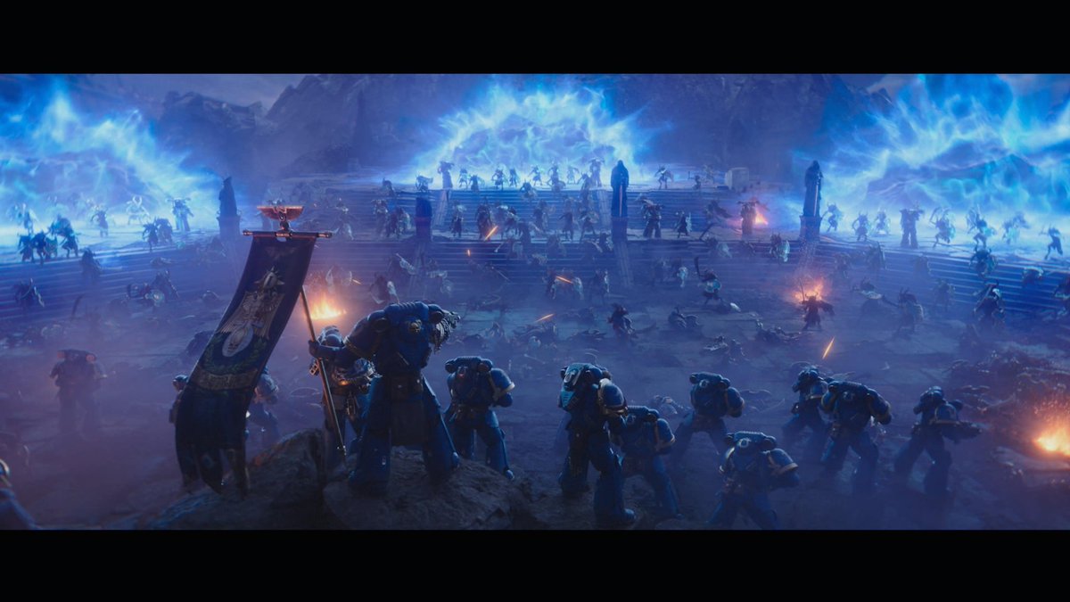 QuestChill's tweet photo. ⚔️💀 Space Marine 2: Warhammer 40k 💀⚔️
Dive into the grimdark future with these stunning visuals from Space Marine 2! The Emperor’s finest take the fight to the enemy in breathtaking detail. 🛡️🔥🪖 #Warhammer40k #SpaceMarine2  #PS5 #gamingdiary @QuestChill https://t.co/LLASS1xNSh