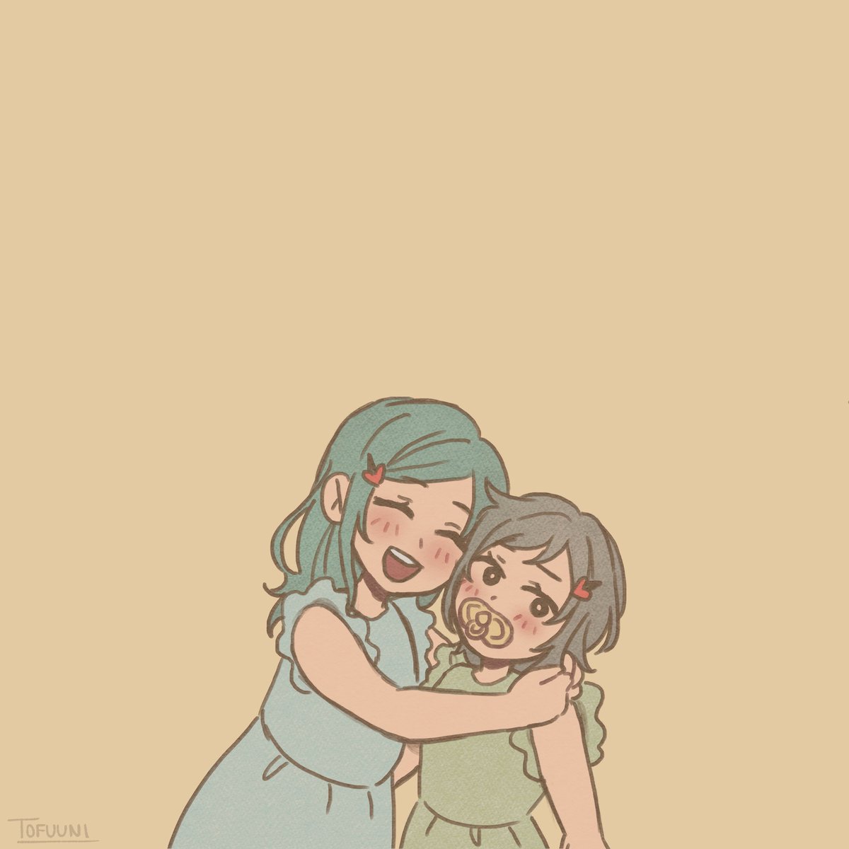 _tofuuni's tweet photo. hi *dooms the siblings* #prsk_FA https://t.co/eTb50qSJWS