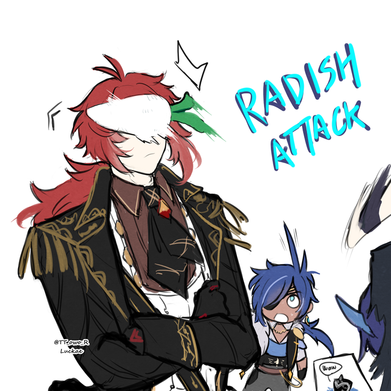 TT_owo_R's tweet photo. #luckae + ororon&amp;capitano 
Dilu: ...that was unexpected https://t.co/0GG8SQewUo