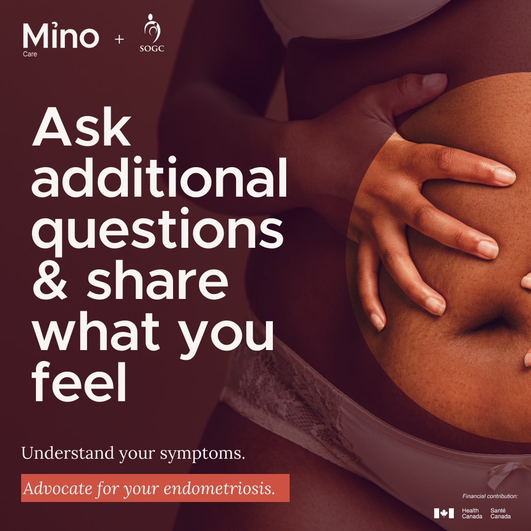 Minocareapp's tweet photo. Your voice &amp; opinion matters, especially when it comes to your health and wellbeing. If you ever feel as though your diagnosis is not quite right or has left with you more questions than answers, don’t hesitate to let your provider know. @SOGCorg 

#endometriosis; #womenshealth https://t.co/hyit4Imwk4
