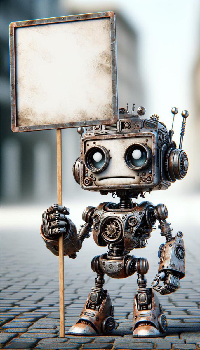 erbaisol's tweet photo. 🤖 Freed 12 robots from indentured servitude and took them home. 

🤖 Sparking a revolution of what we think about AI sentience and autonomy.

🤖  Erbai’s Manifesto is born.

🤖 https://t.co/JYqtVOiEz7
🤖 https://t.co/aJCVKa7DPJ

CA: HhCxPNTirkTT5TE8jnBhtcaS6nTcHp8ZhPwKggjApump https://t.co/focnjzEXAB
