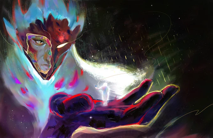 it's so much fun to play with viktor's colors for THE GLORIOUS EVOLUTION 
