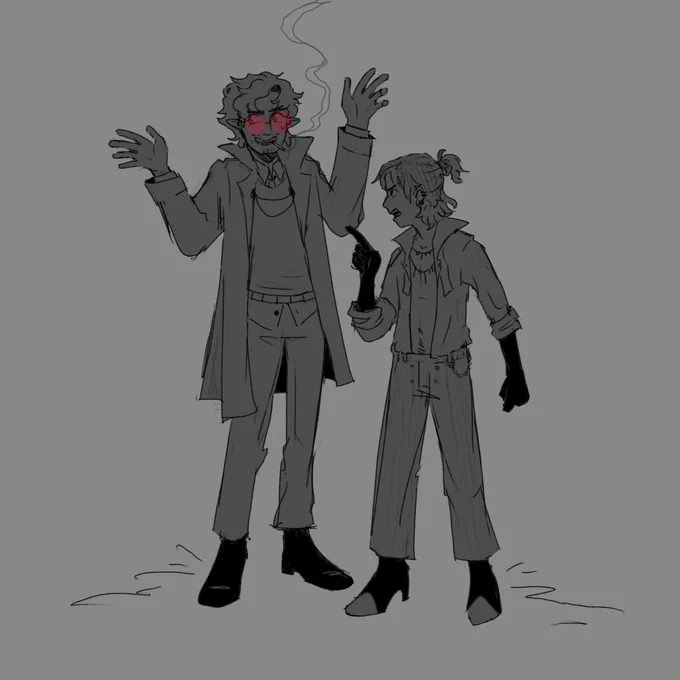 some oc sketch comms :-)! 