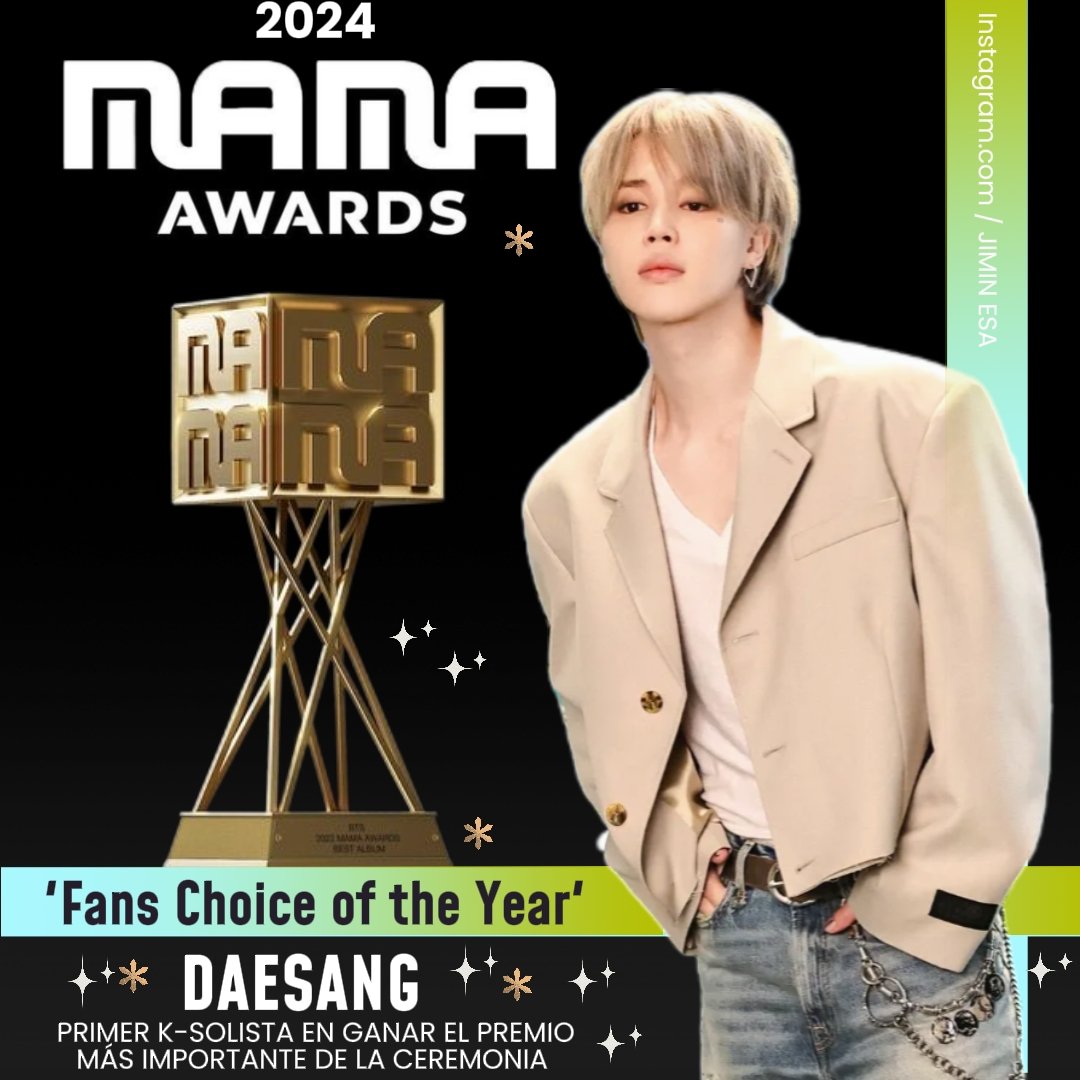 JIMIN_ESA's tweet photo. [Daesang 🤯] Quería hacer un post especial para apreciar junto a tí este inmenso logro para Jimin  y quisiera hacer consciencia de lo "GRANDE" que esto es.

— en términos sencillos, un Daesang es un Grammy Coreano, y Jimin lo ganó como SOLISTA ❣️el PRIMER KSOLISTA en ganarlo ☞︎ https://t.co/p8U4x2QRoH